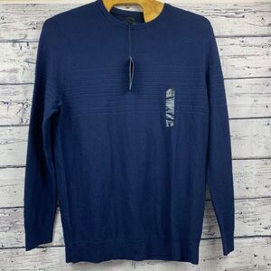 Shaquille‎ O'Neal Crew Neck lightweight Sweater Textured Knit Pullover 3XLT NEW